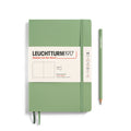 Leuchtturm1917 Medium Notebook- Softcover Sage - Dotted