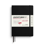Leuchtturm1917 A5 Medium Academic Planner 2027 - Black
