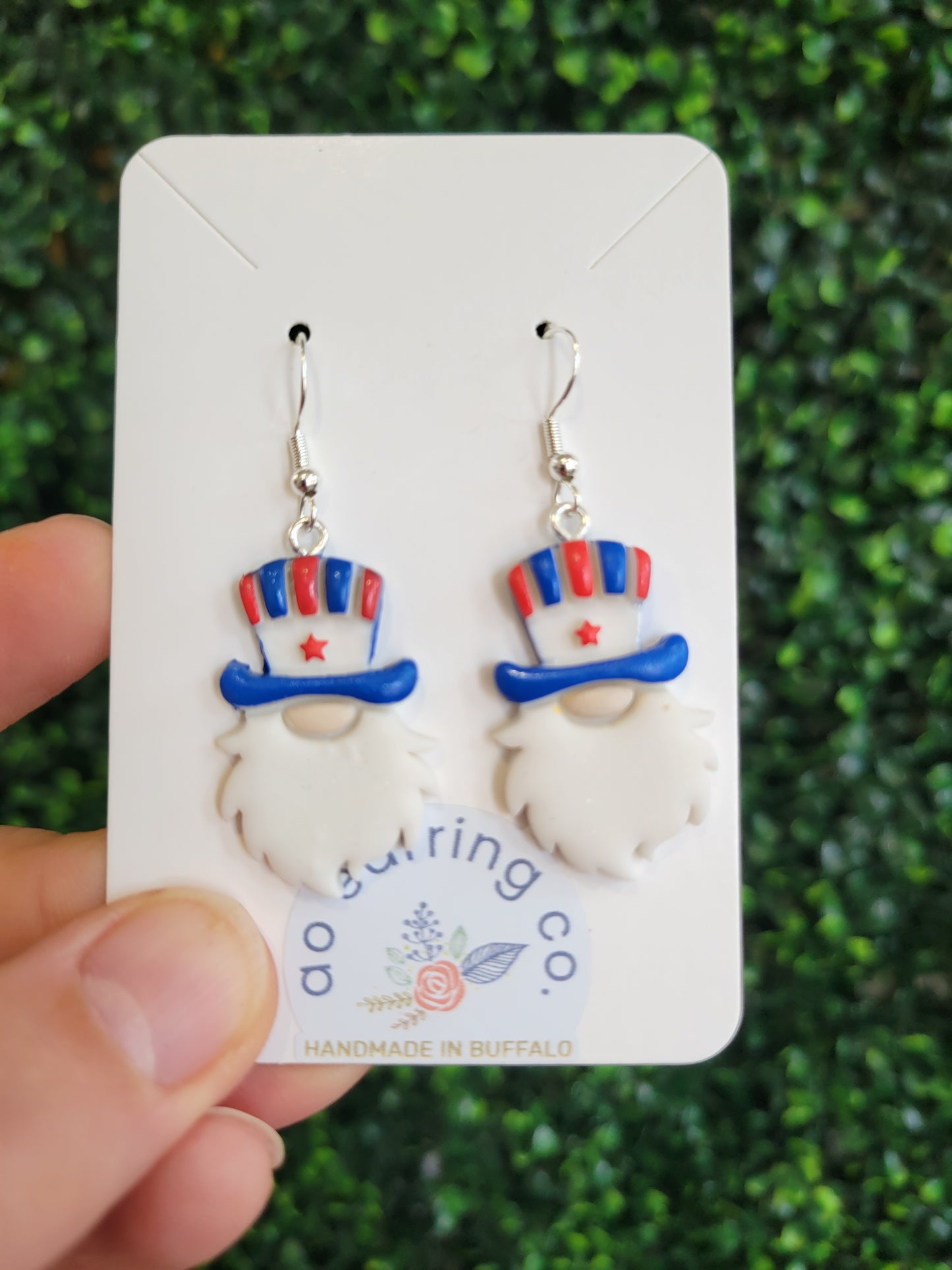 Red White and Blue Dangles