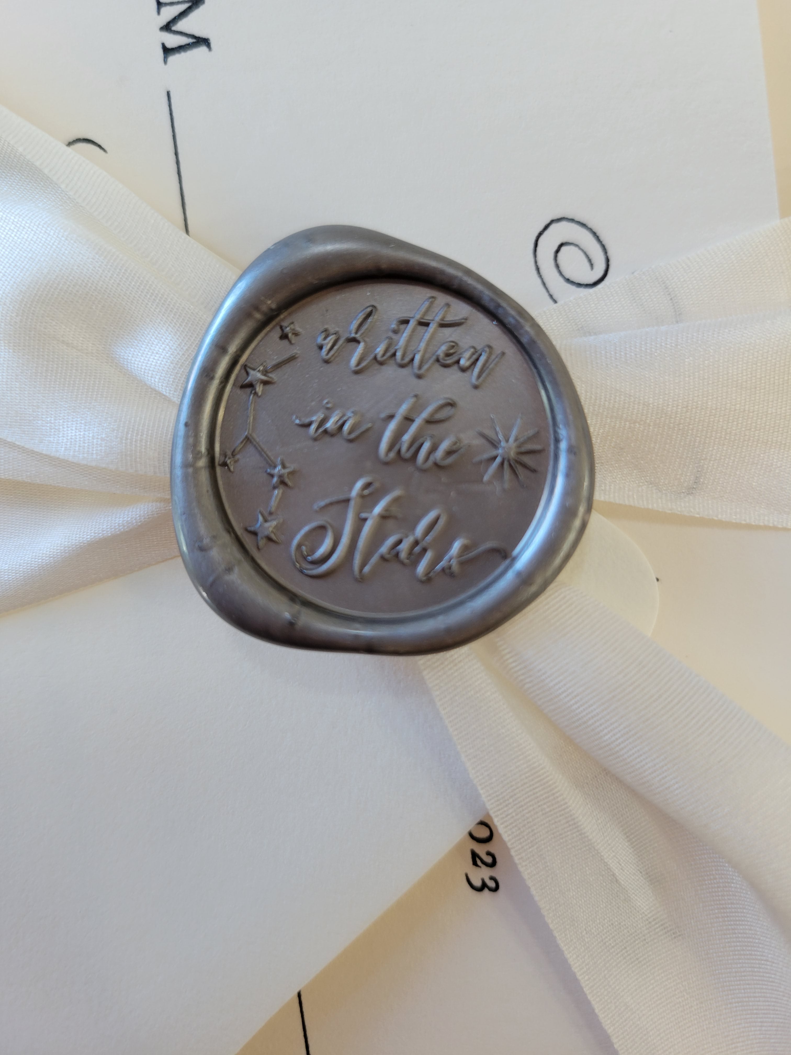 Written in the Stars Wax Stamp