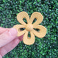 Cutout Flower Hair Claw