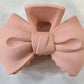 Cutesy Bow Claw Clip