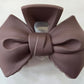 Cutesy Bow Claw Clip