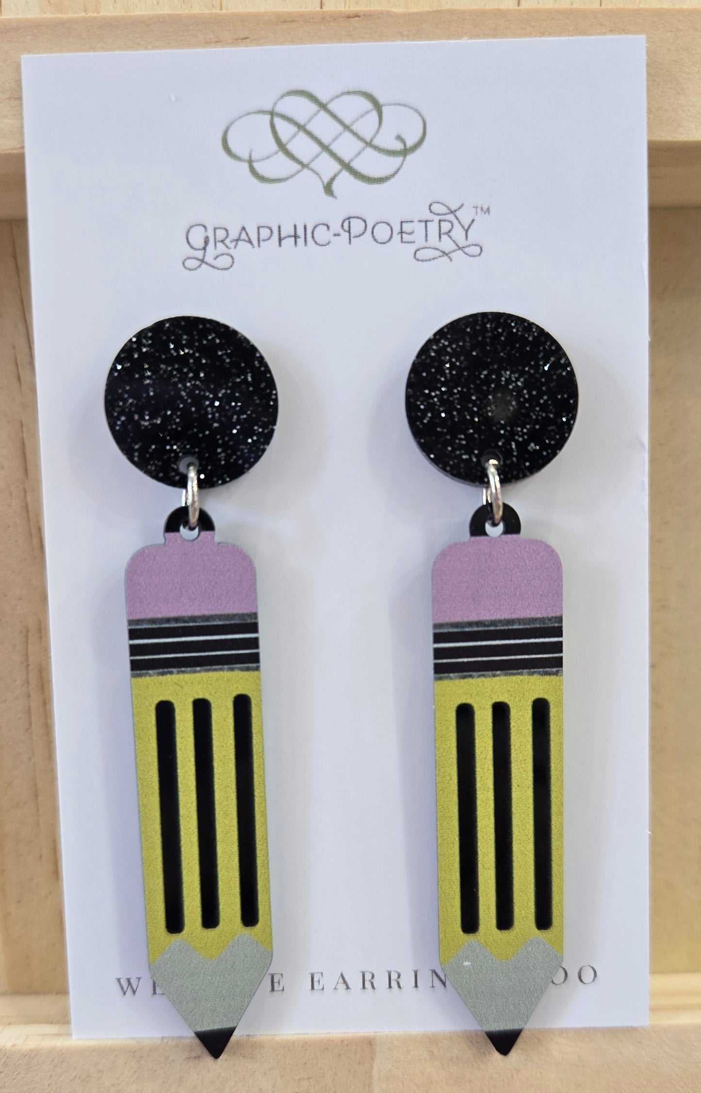 Dot Pencil Dangles