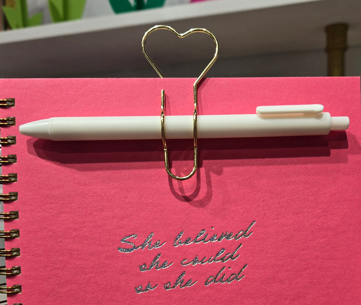 Pen Holder Paper Clip