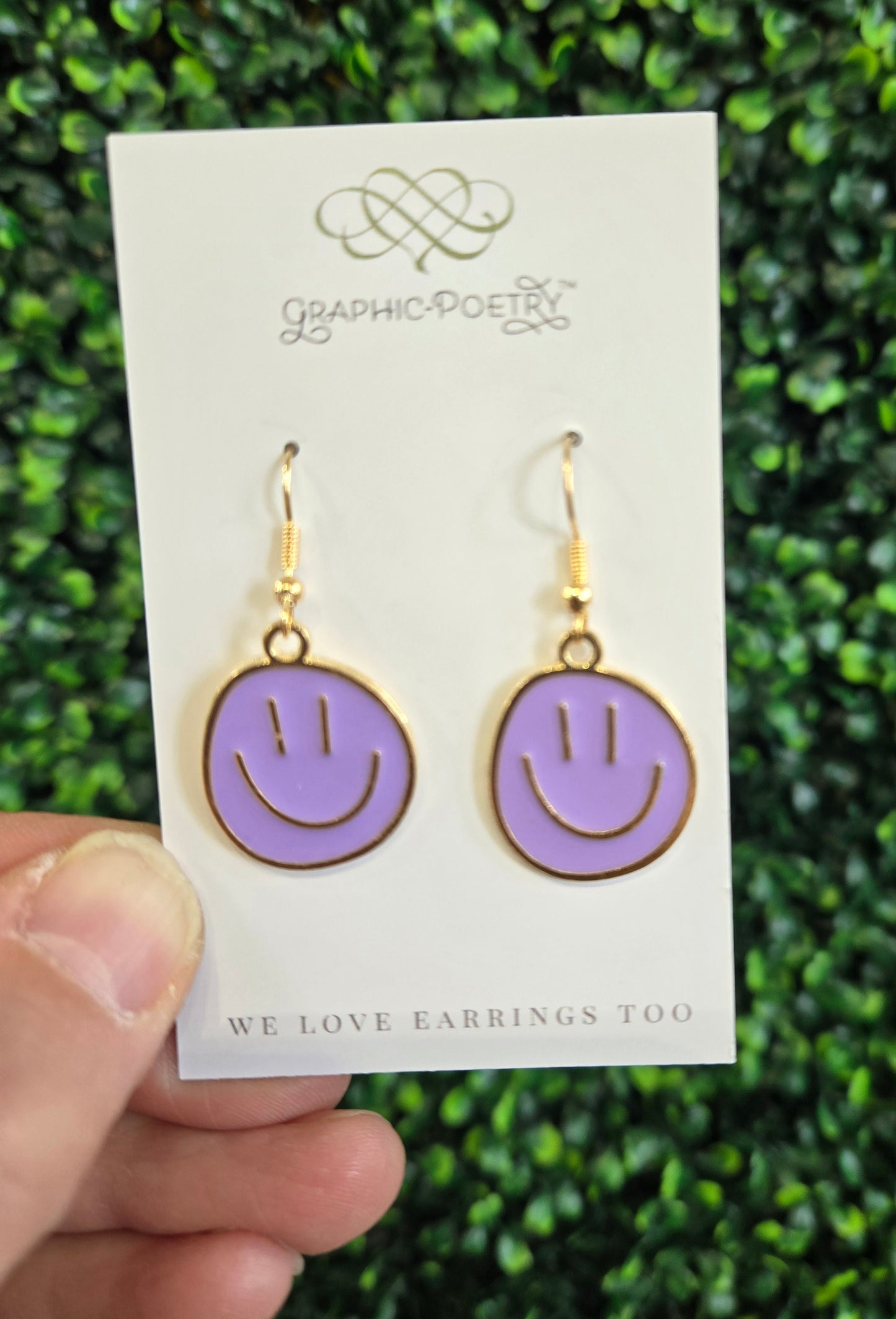 Smiley Face Dangles