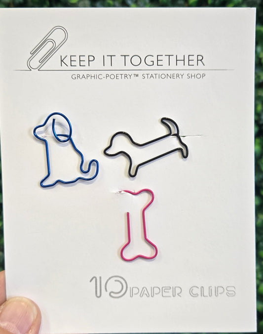 Dog Paperclips