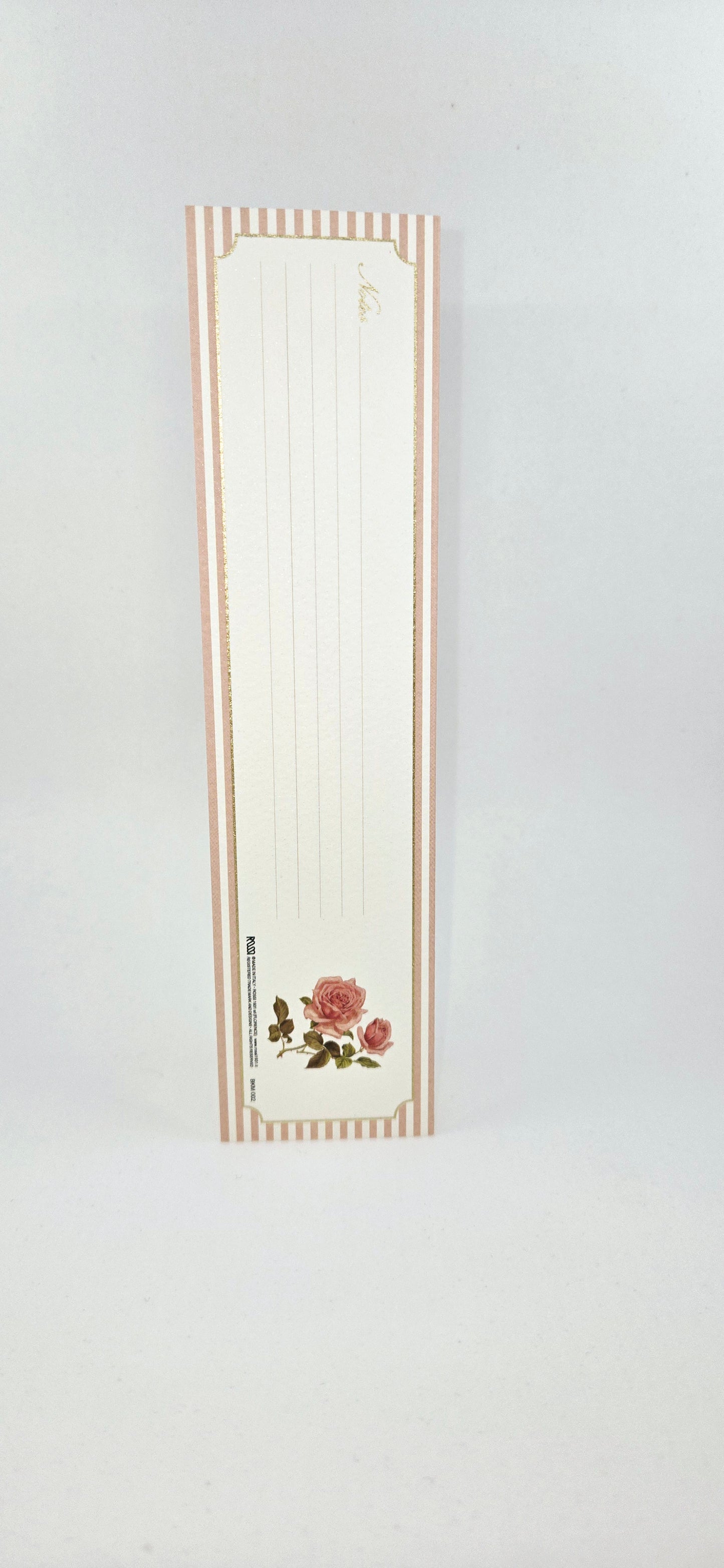 Roses Folded Bookmark