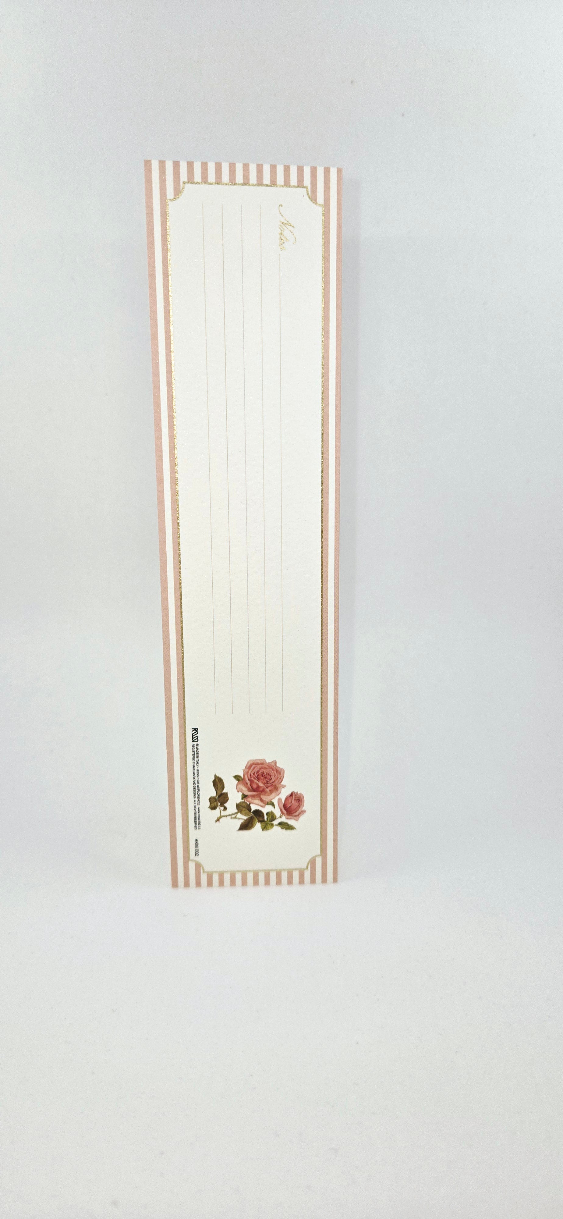 Roses Folded Bookmark