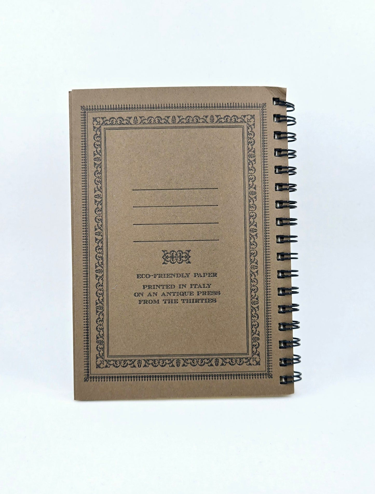 Rossi Old Style Notebook- A6 Hazelnut