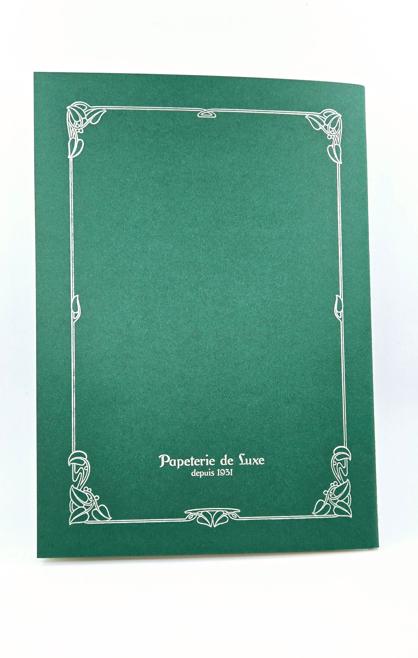 Très Chic Florentine Notebook- Green