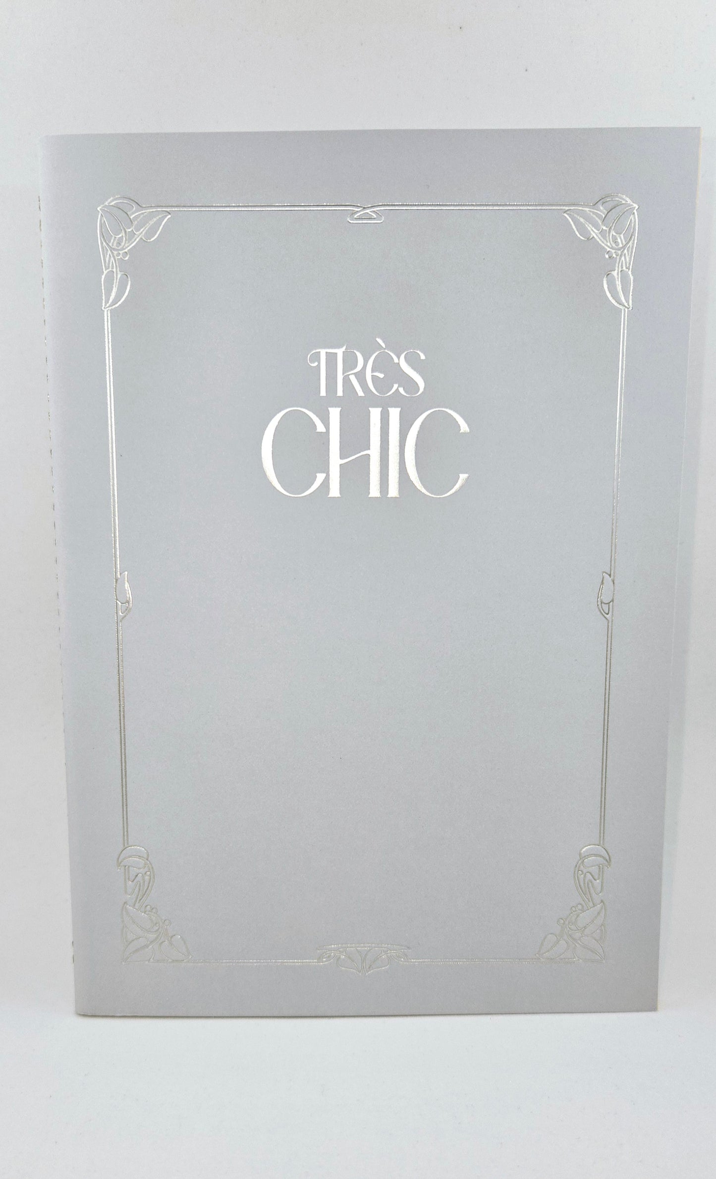 Très Chic Florentine Notebook- Pearl