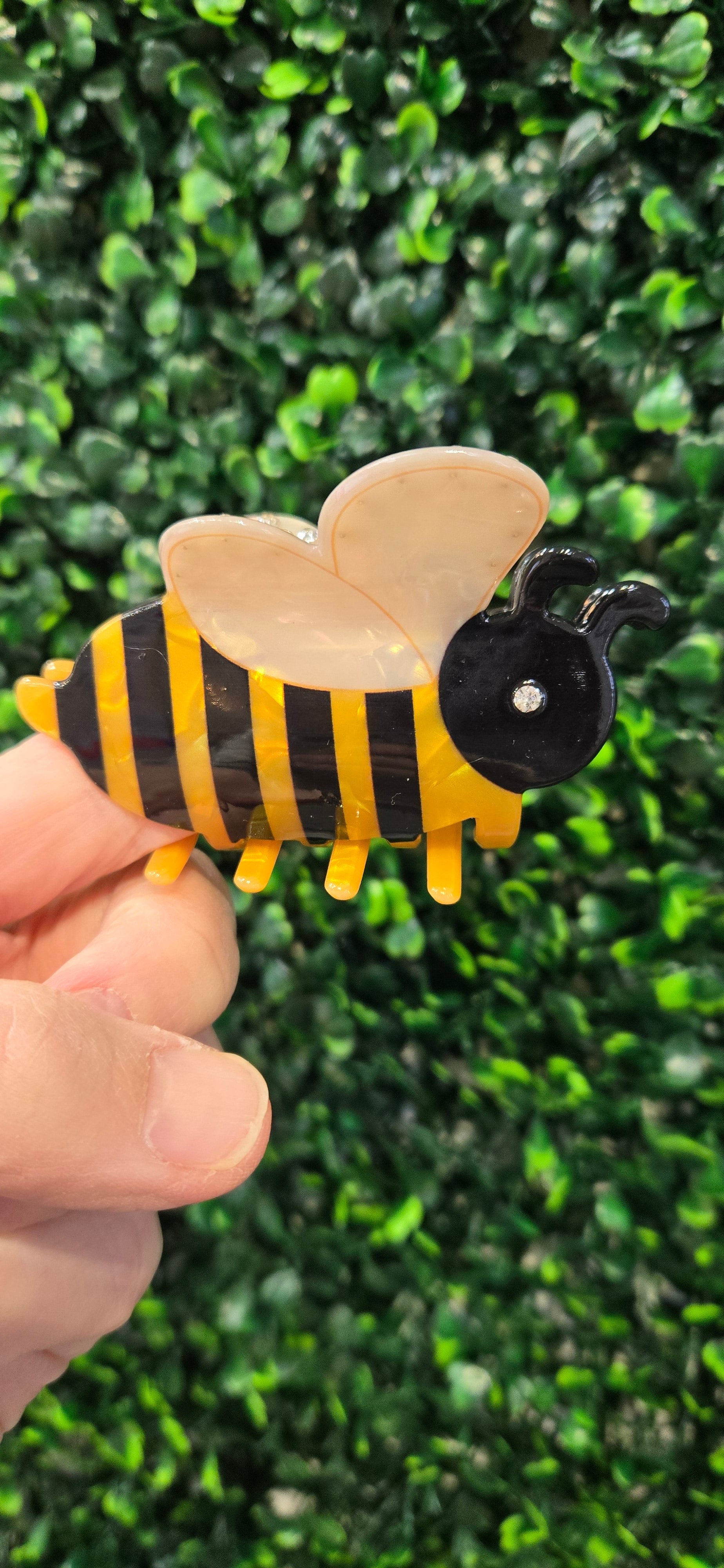 Mini Bumblebee Hair Clip