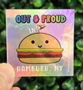 Hamburg Out & Proud Sticker