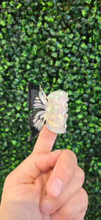 Black & White Butterfly Hair Claw