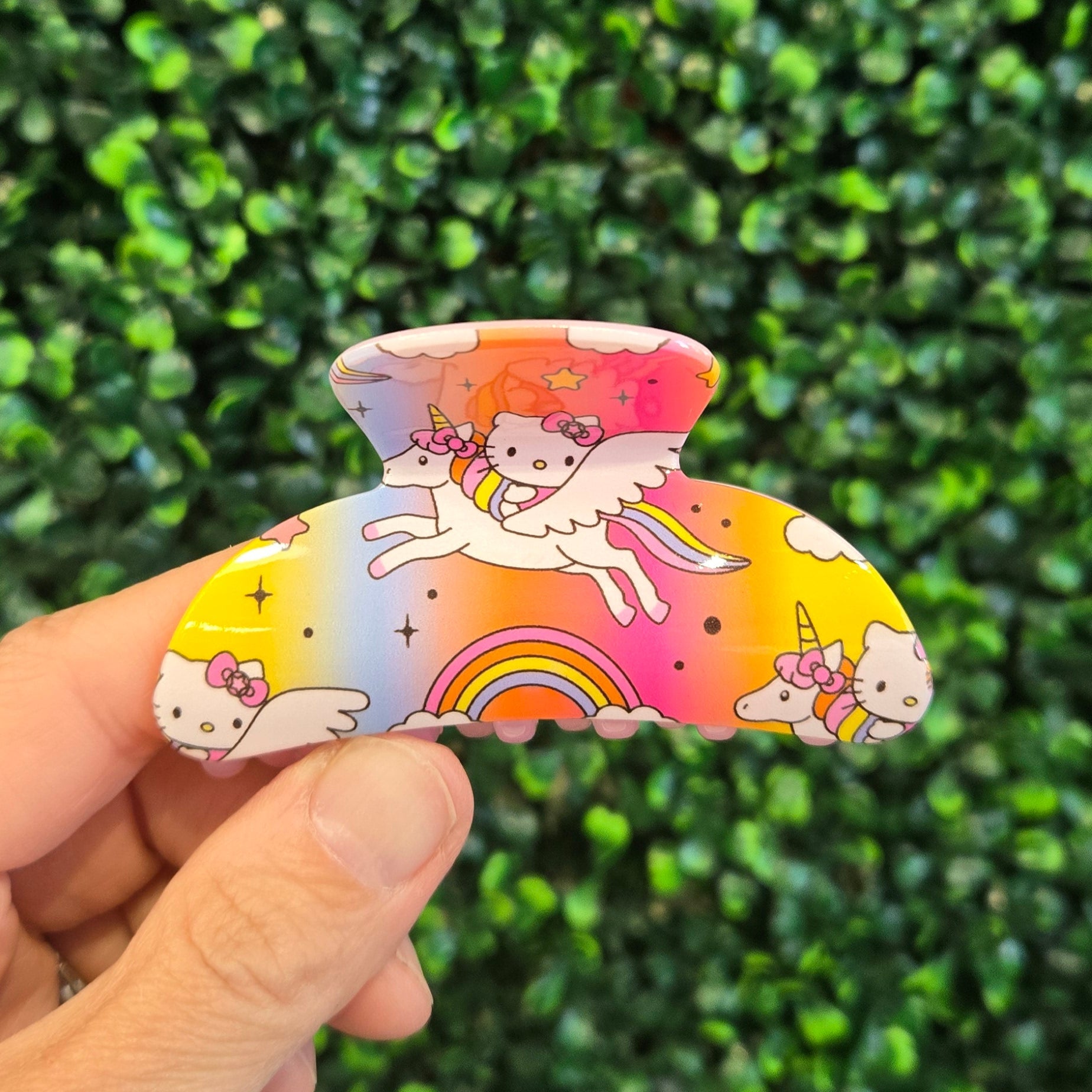 Hello Kitty® Rainbow Unicorn Hair Claw