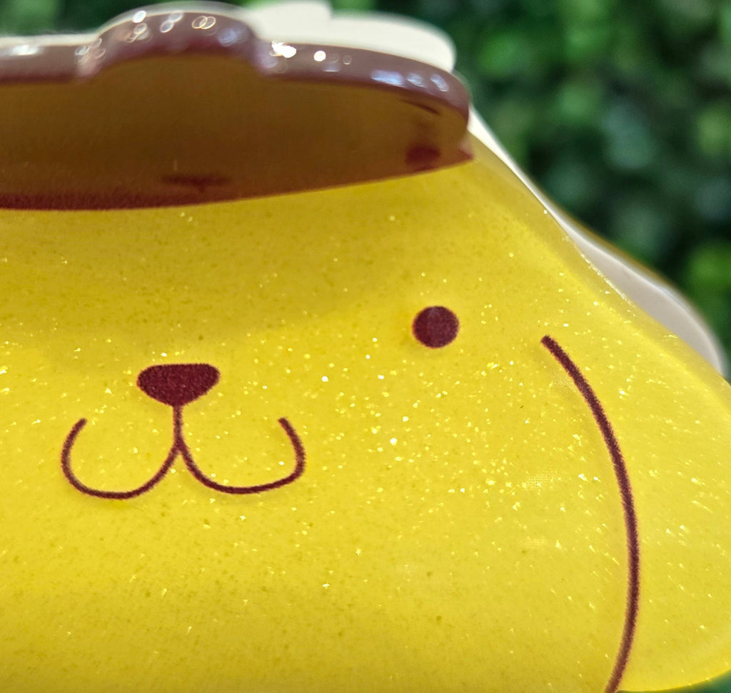 Glitter Pompompurin Claw Clip