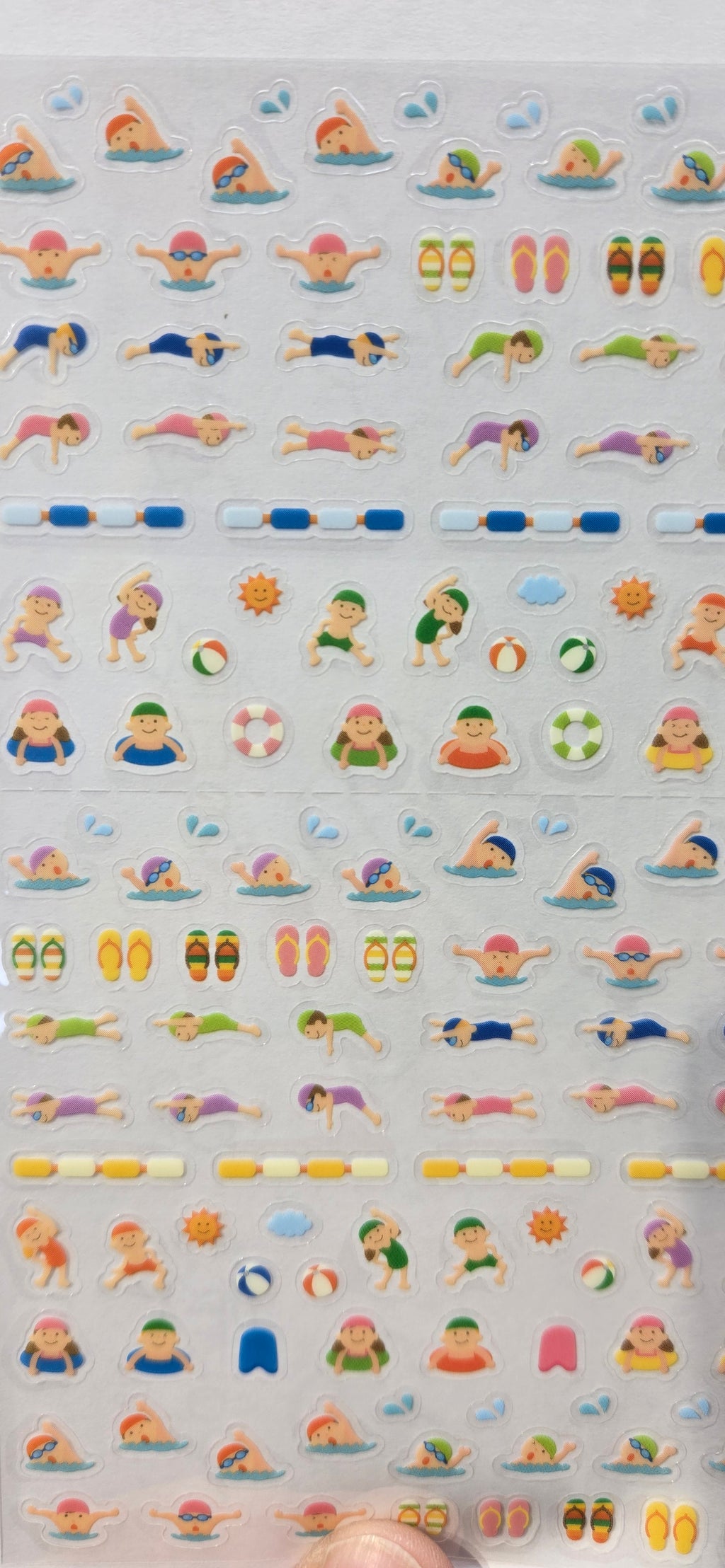 Swimming Stickers