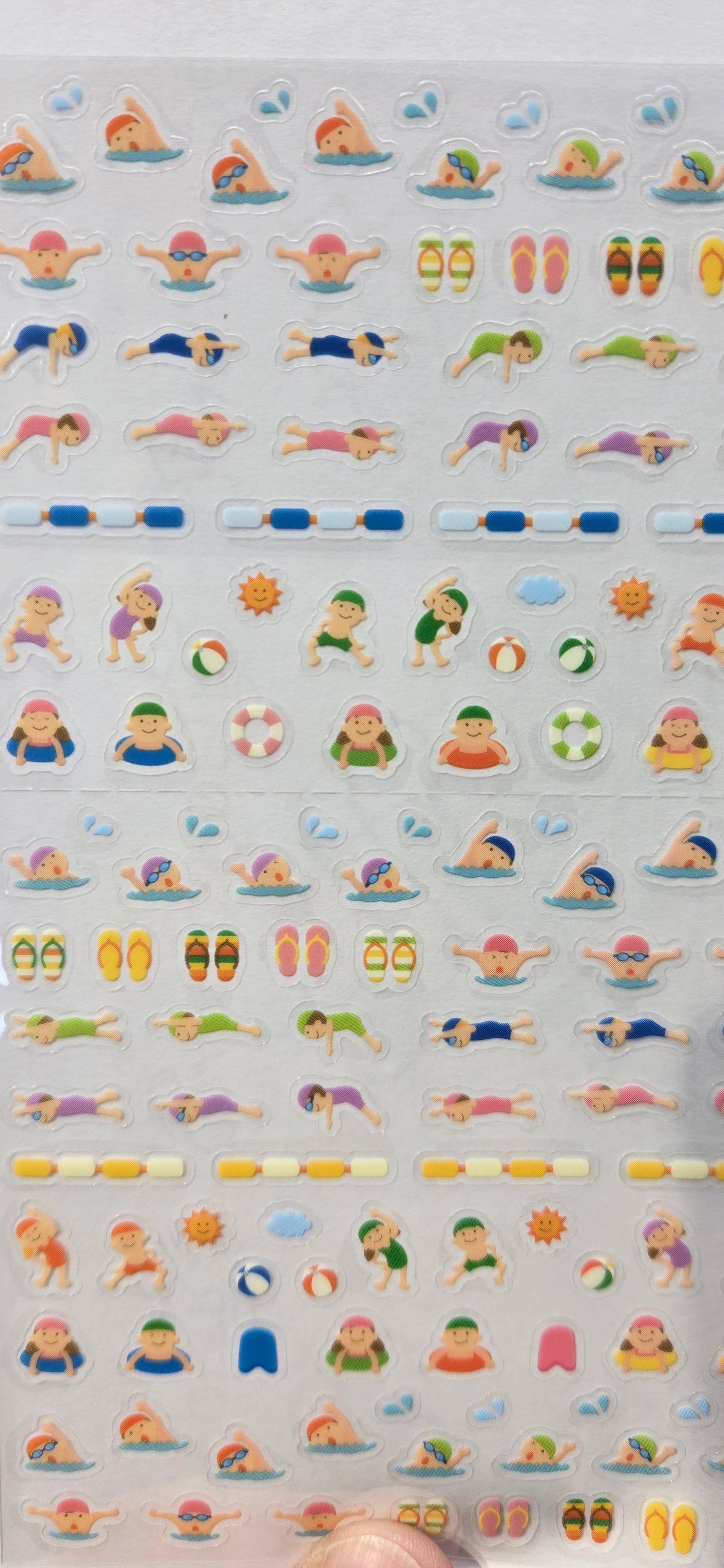 Swimming Stickers