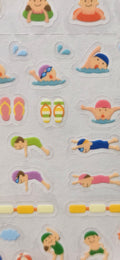 Swimming Stickers