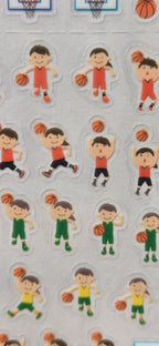 Basketball Stickers