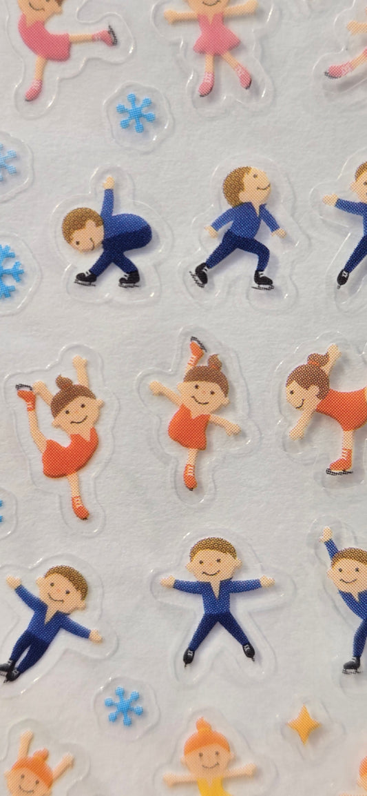 Ice Skating Stickers