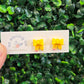 Pencil Bow Studs
