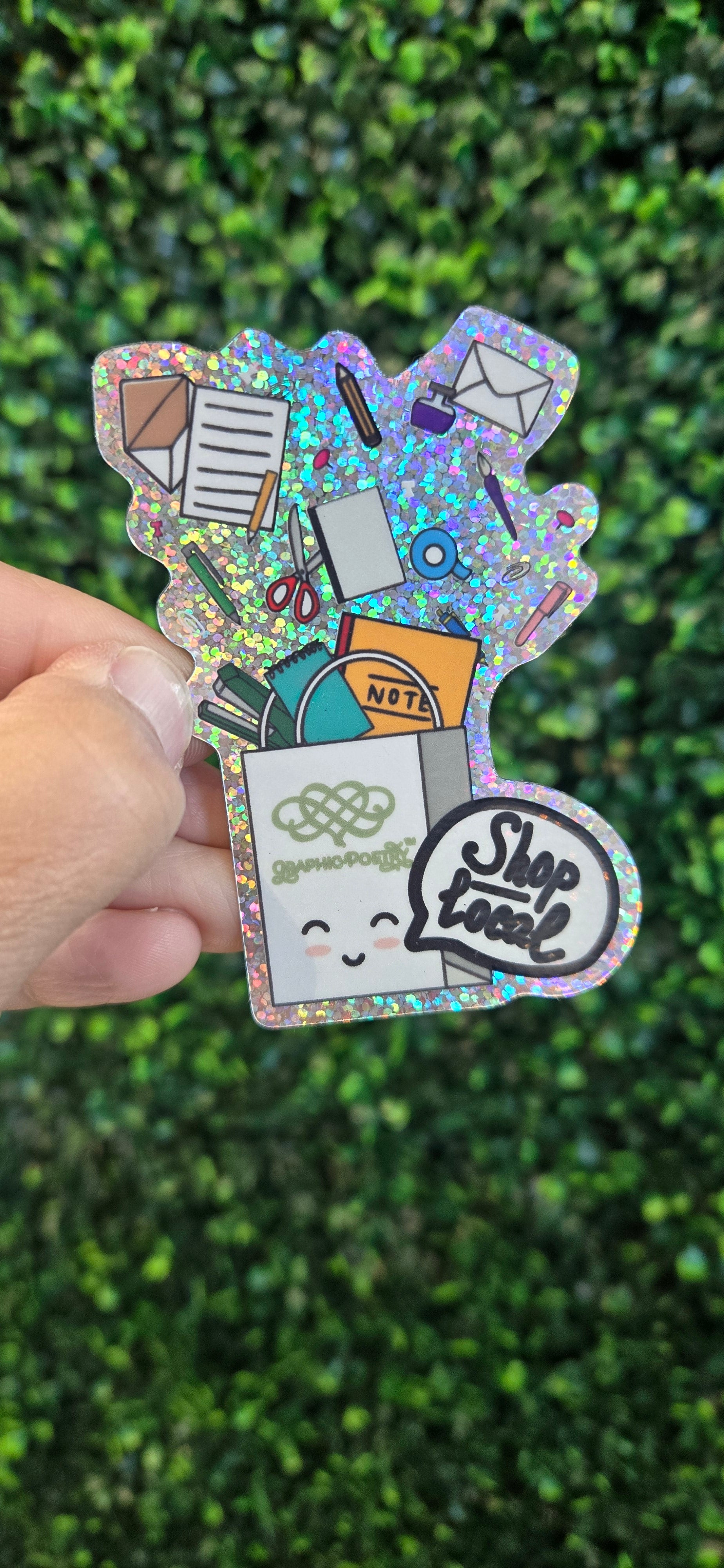 Shop Local Sticker