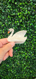 White Swan Hair Clip