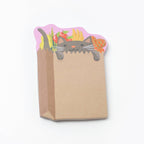 Sticky Notes - Grocery Kitten