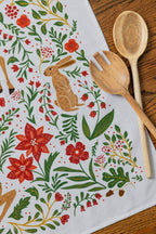 Christmas Forest Tea Towel