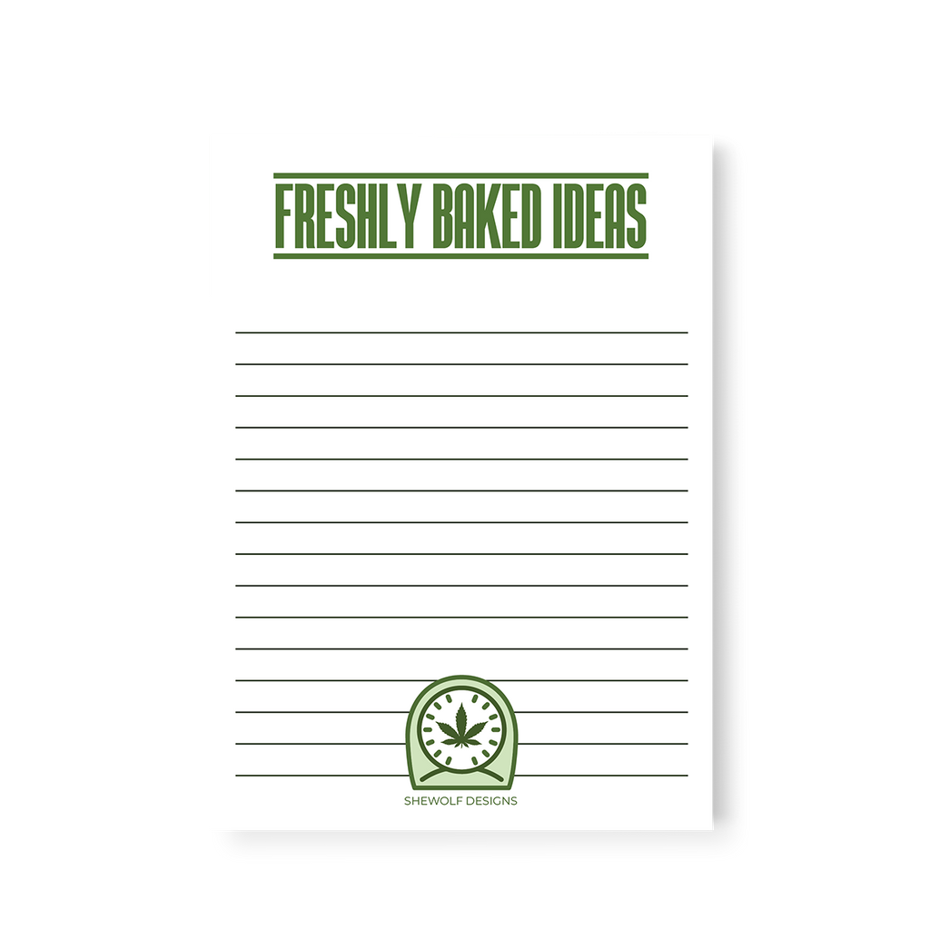 Freshly Baked Ideas Notepad