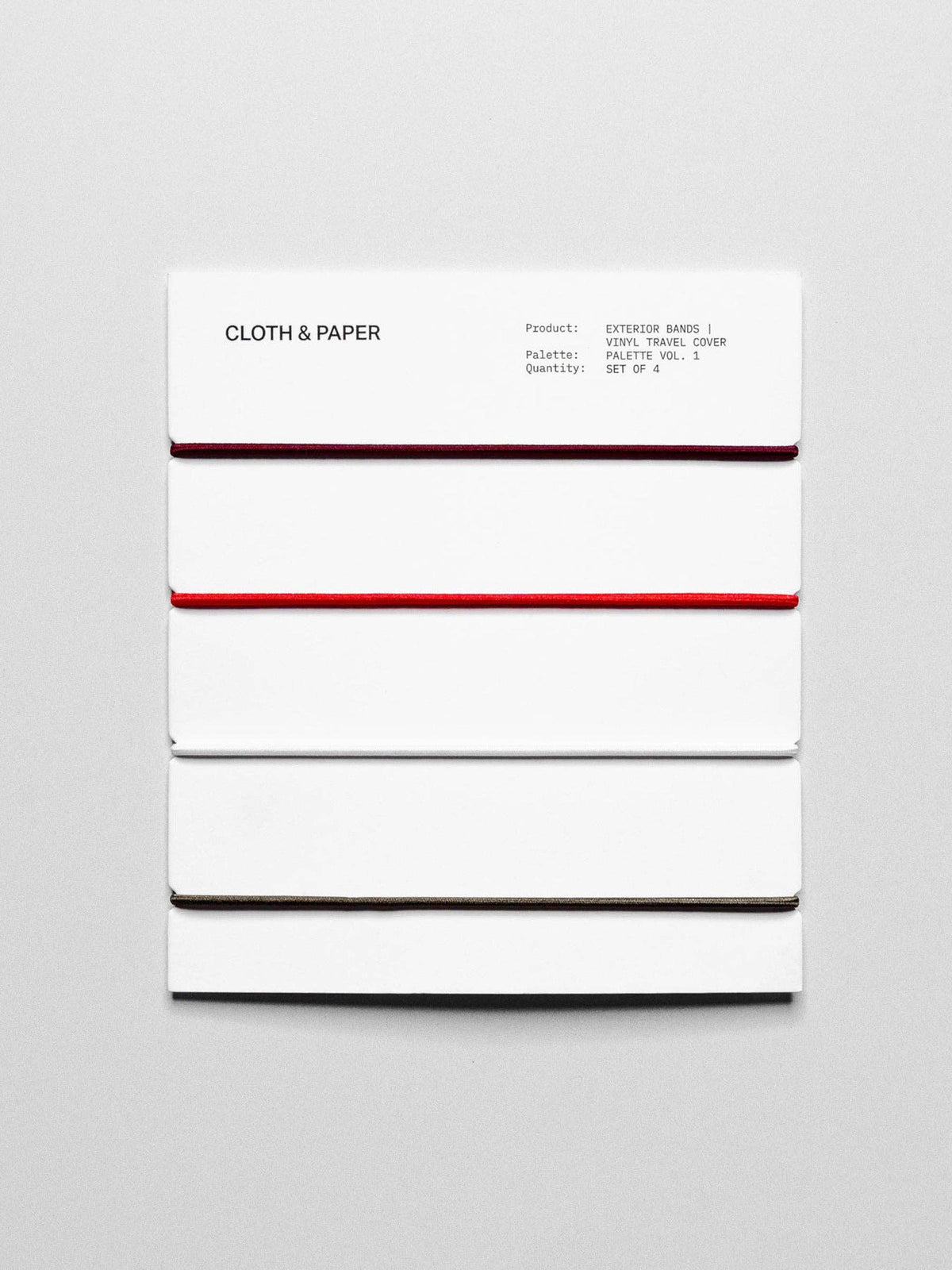 Exterior Bands for Vinyl Travel Cover