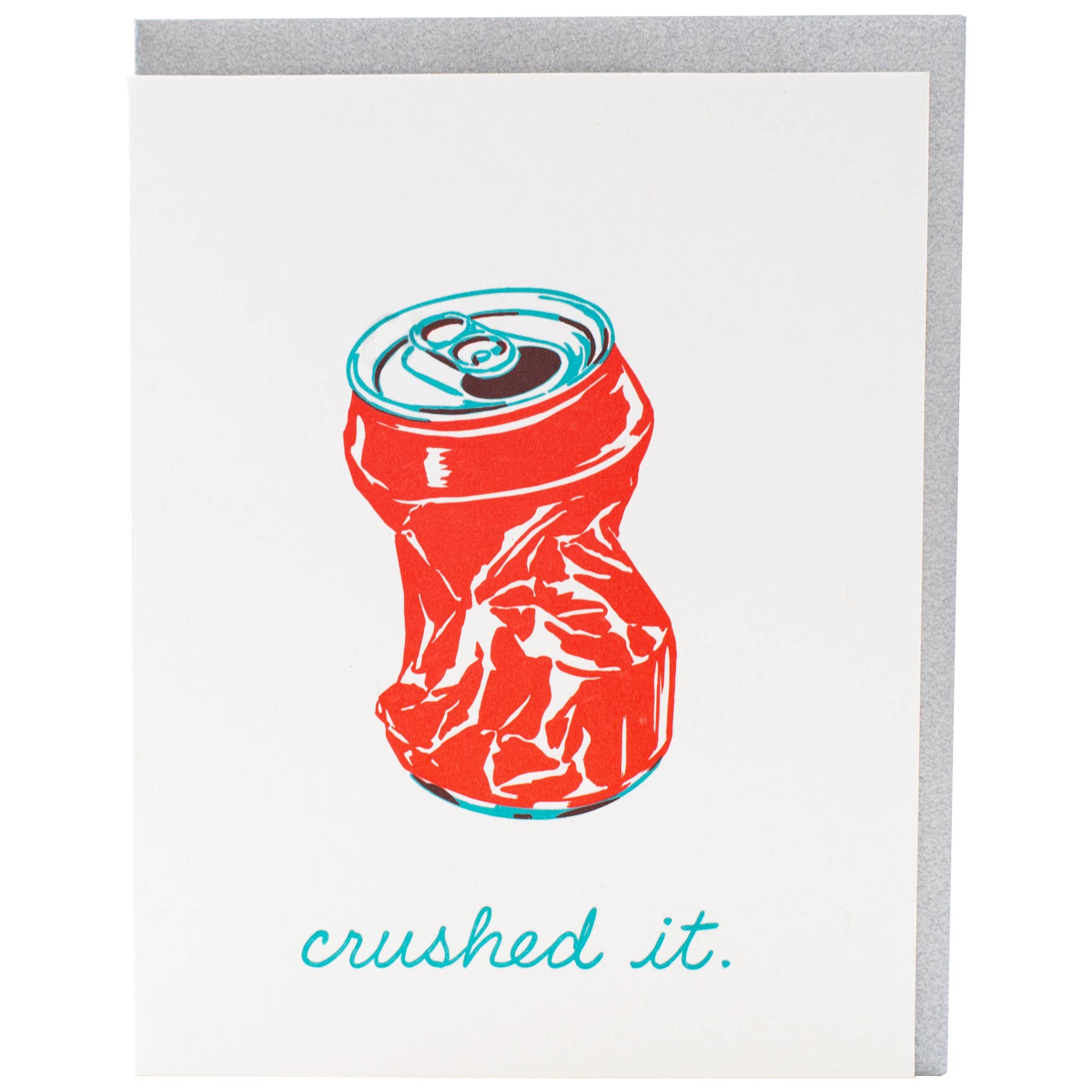 Soda Can Congratulations Card