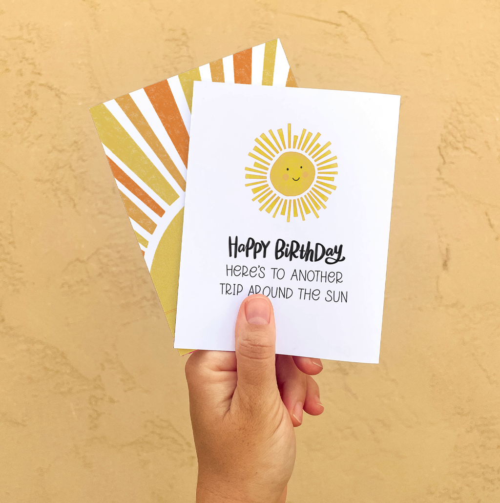 Another Trip | Sunshine Age Positive Happy Birthday Card