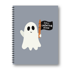 Fall Coloring Book | Halloween and Ghosts