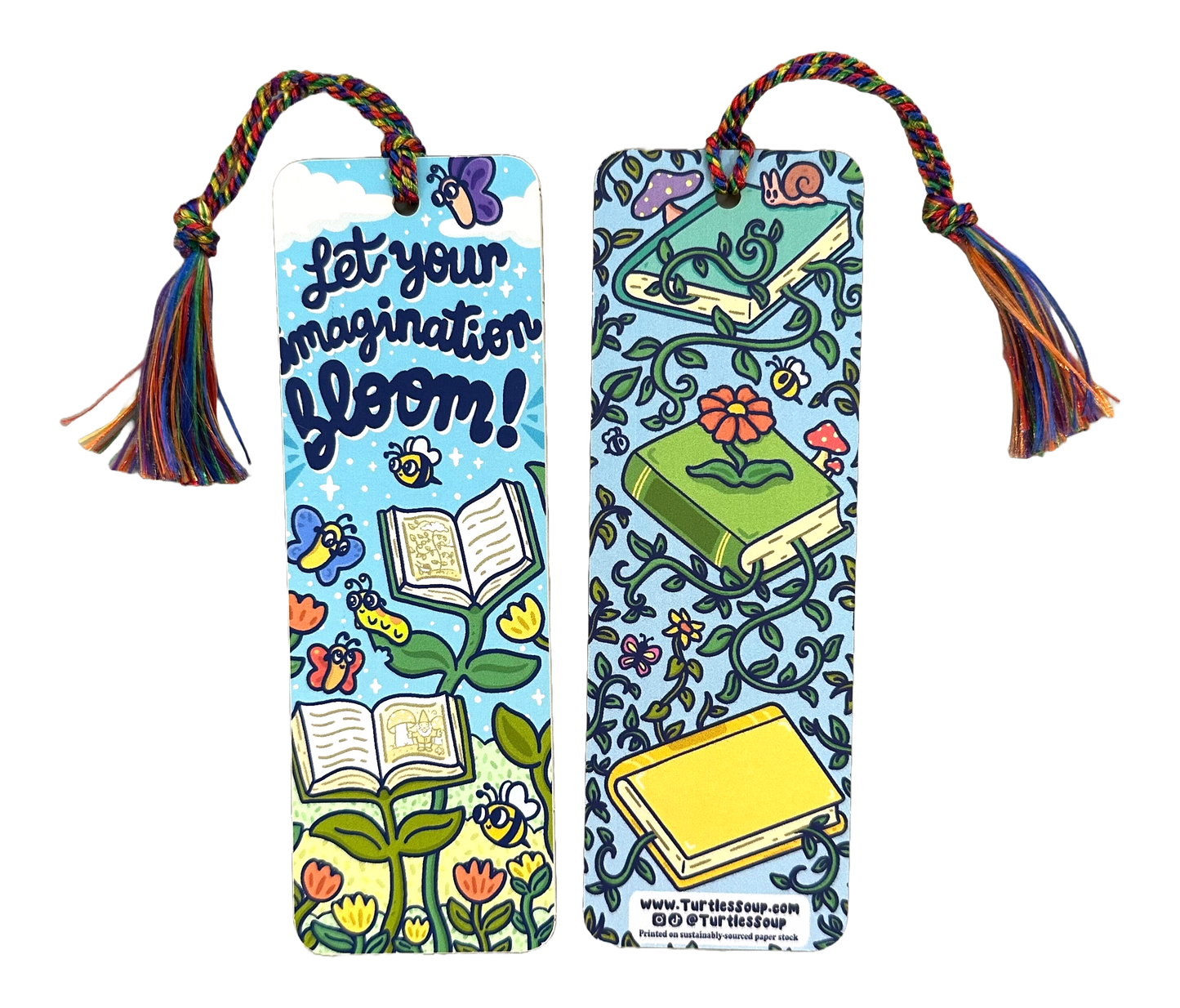 Let Your Imagination Bloom Bookmark