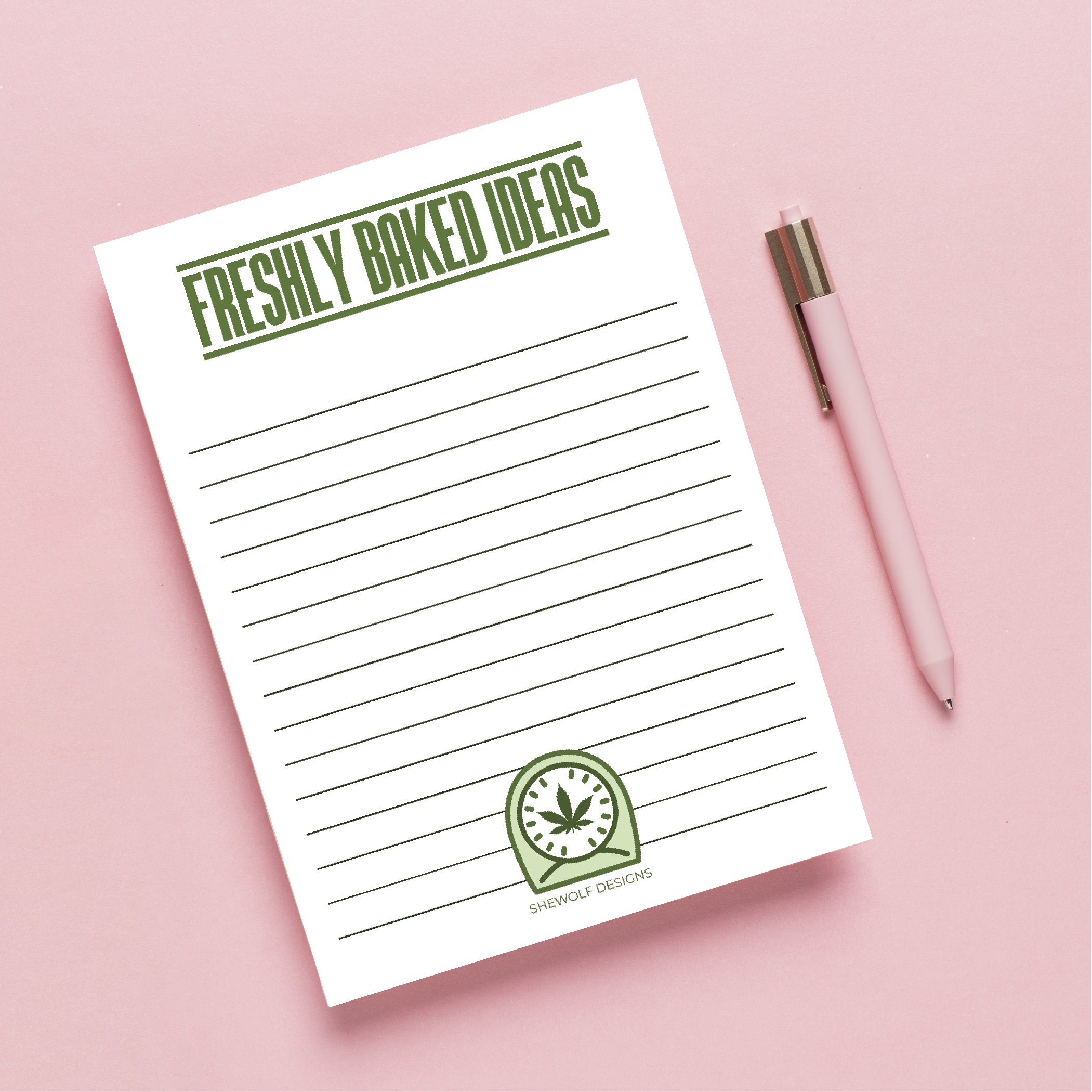 Freshly Baked Ideas Notepad