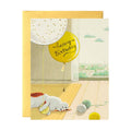 Cat and Yarns Birthday Card