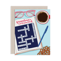 Grandma's Crossword Card