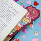Book Stack Cat Bookmark
