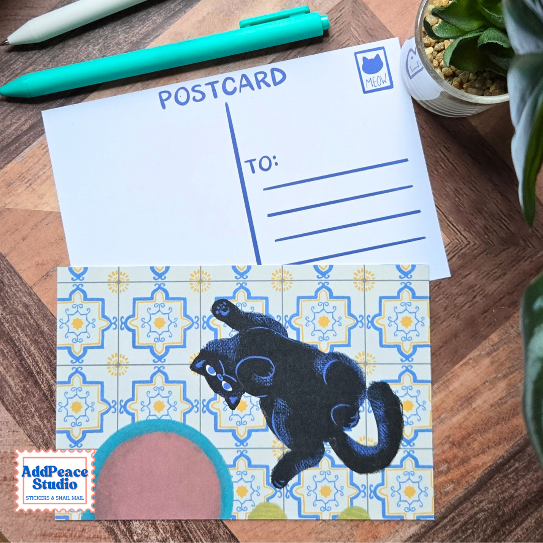 Cats & Cups Postcard Pack