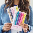 No Worries Jotter Pens - Set of 6