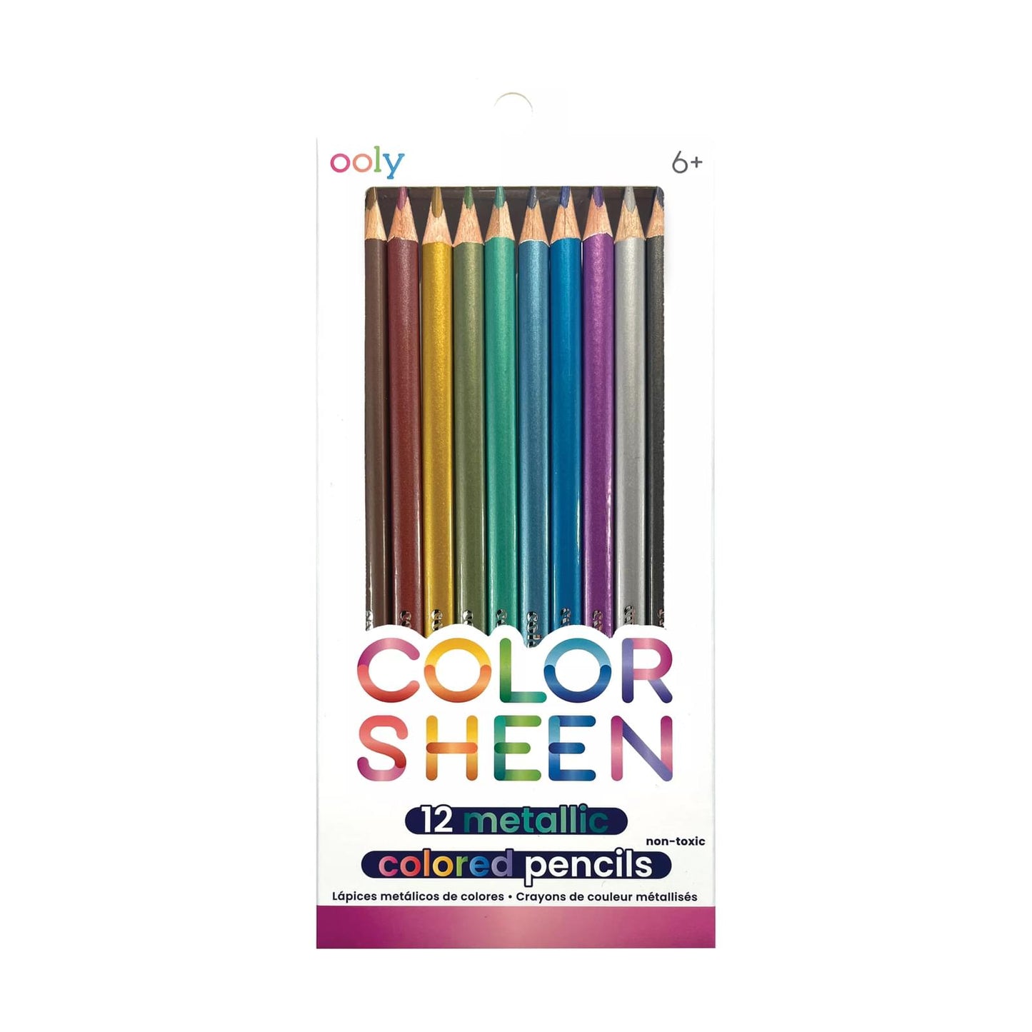 Color Sheen Metallic Colored Pencils