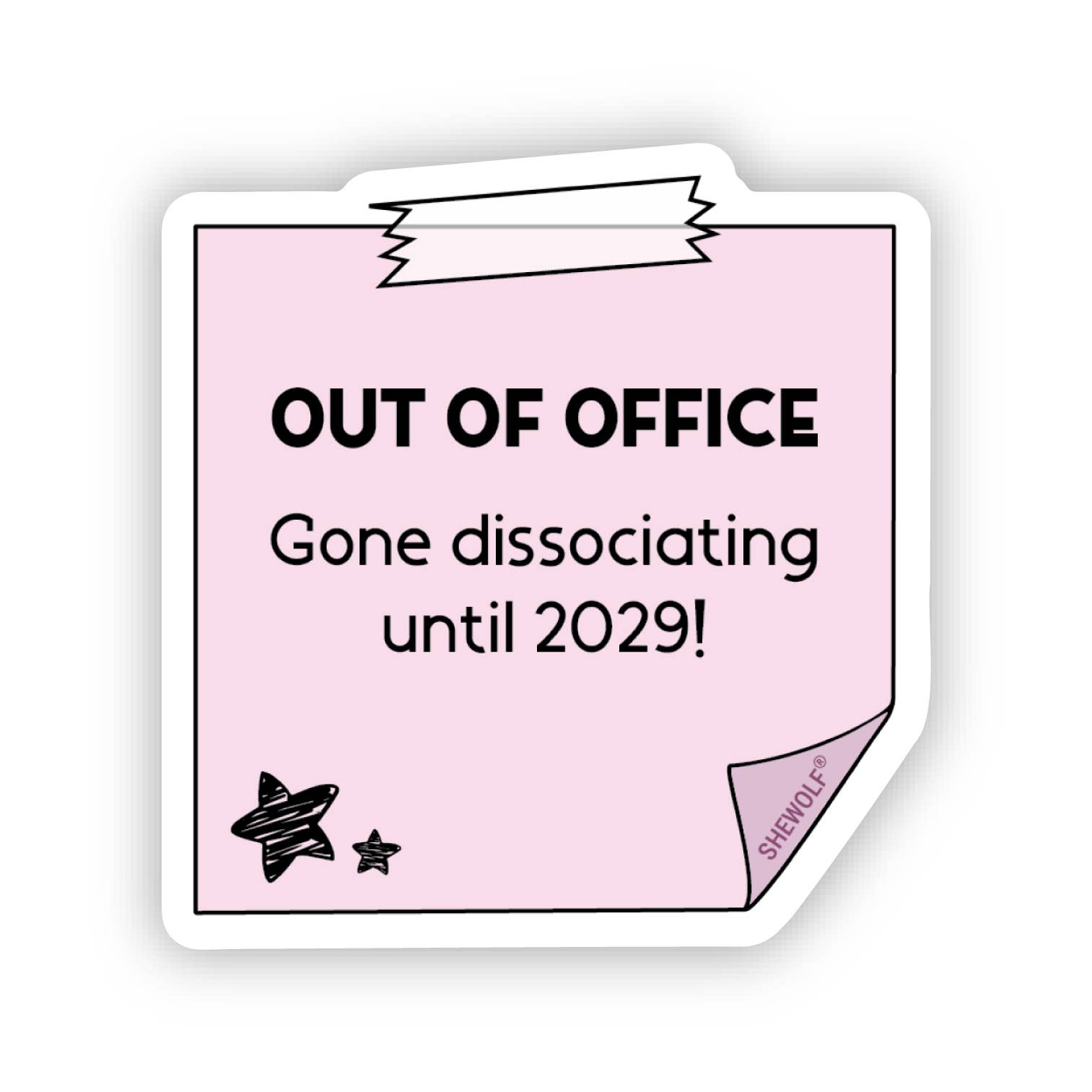 Out of Office 2029 Sticker