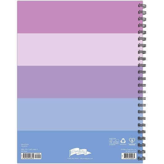 Soft Stripe 2025 Weekly Planner- Large