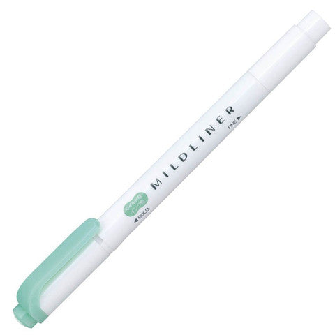 Mildliner Dual-Tip Creative Highlighter- Mild Blue-Green