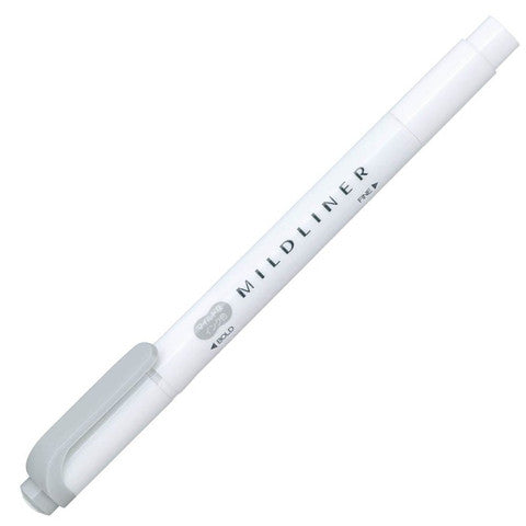 Mildliner Dual-Tip Creative Highlighter- Mild Gray