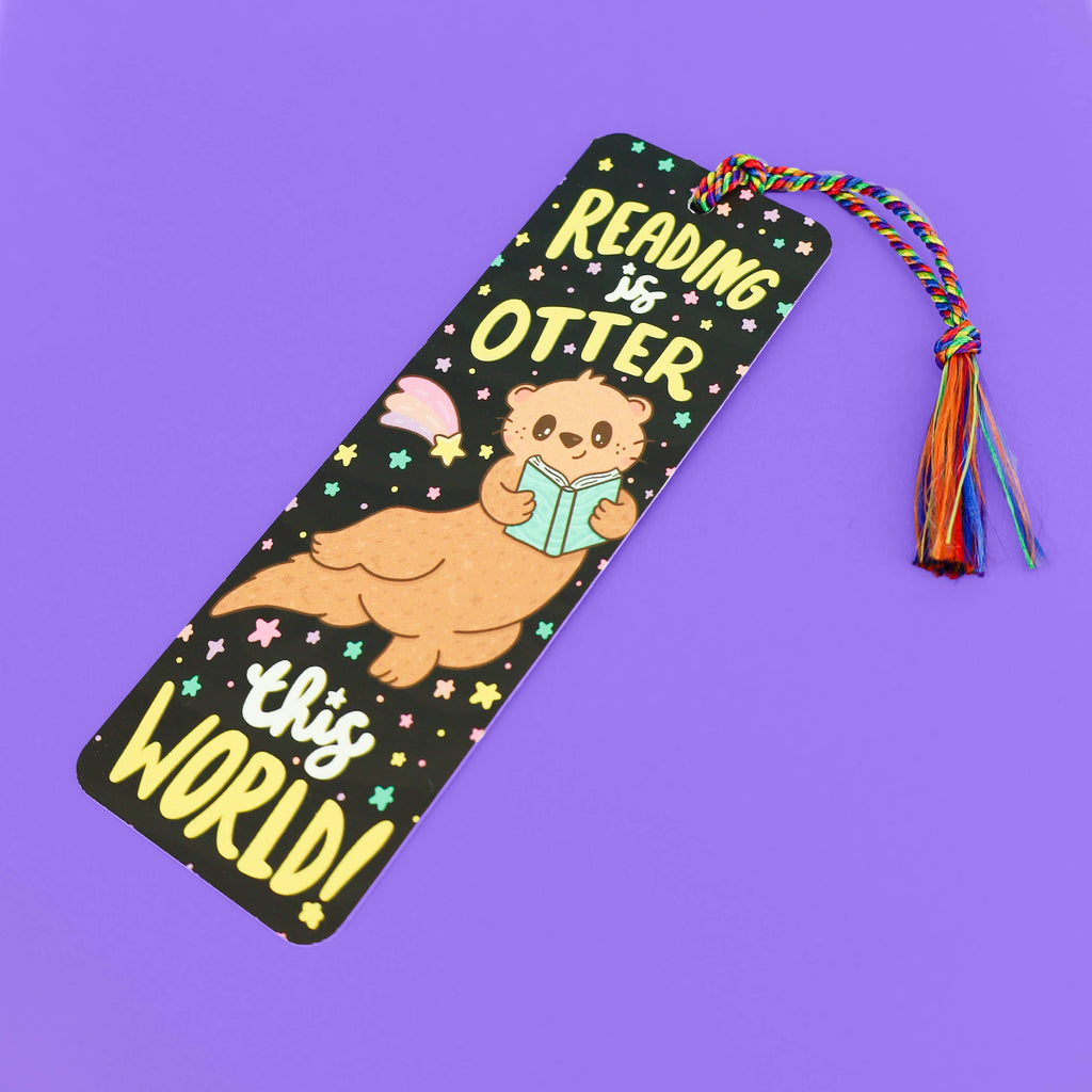 Reading Is Otter This World Bookmark