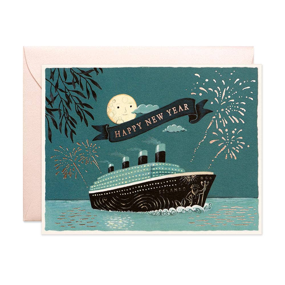 New Year Cruise Card